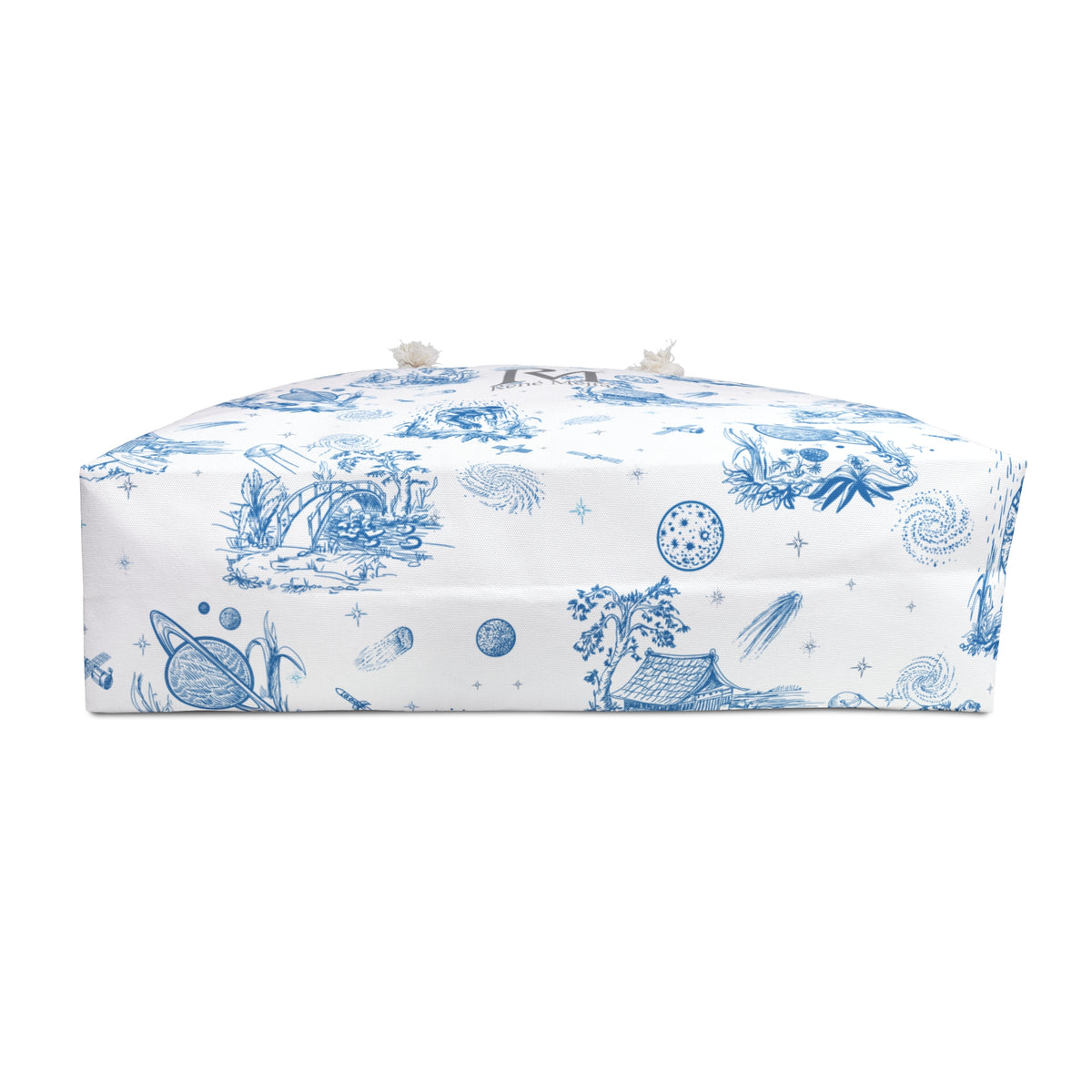 Blue Space Toile de Jouy Weekender Bag for Travel & Leisure