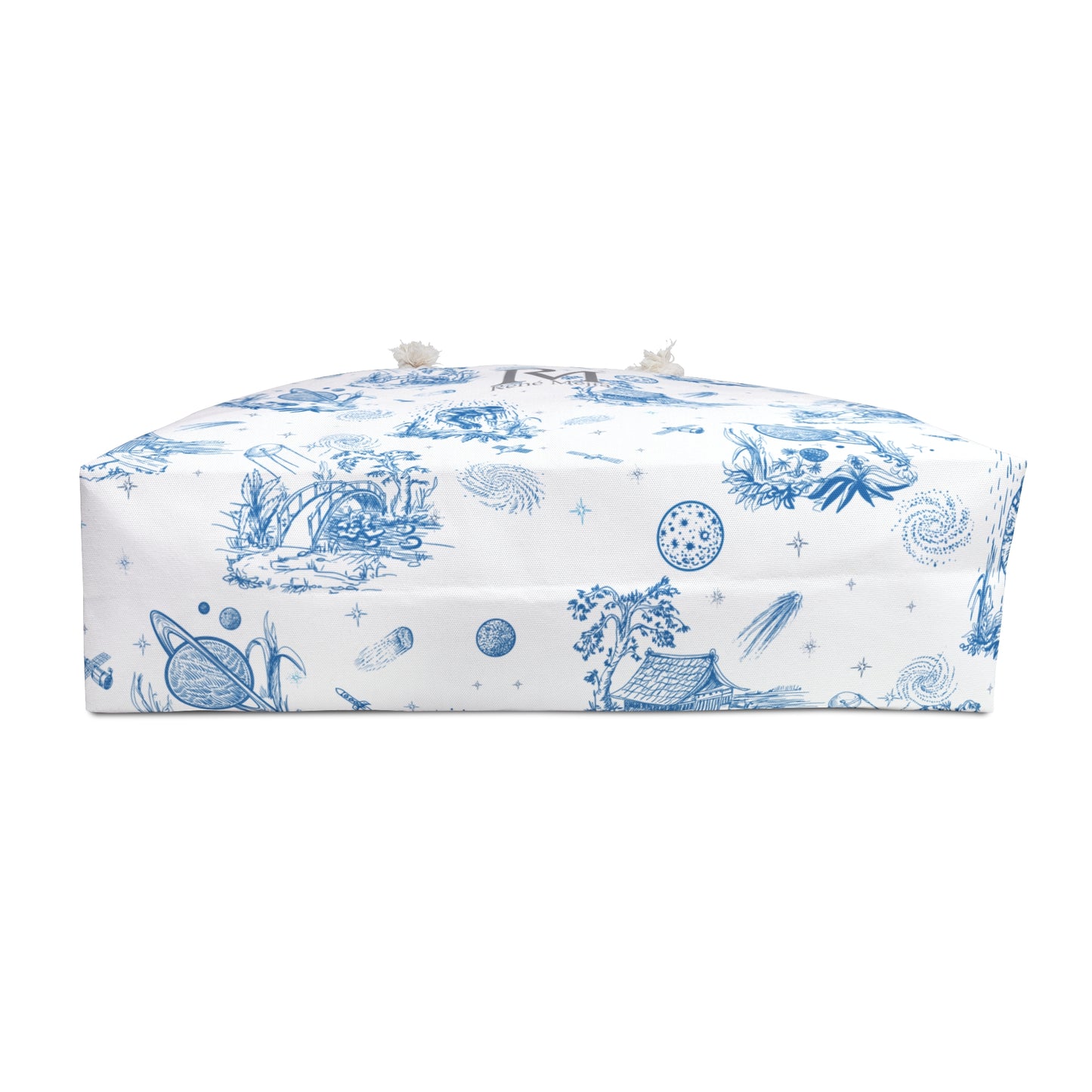 Blue Space Toile de Jouy Weekender Bag for Travel & Leisure